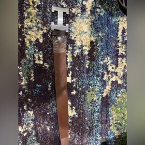 Hermès Brown Leather Belt - 41”
